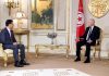 Le ministre du tourisme Yacine Hamadi reçu par le président tunisien