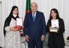 Le président Tebboune honore les deux 1ères lauréates du Baccalauréat à l’échelle nationale