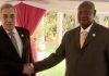 Le Premier ministre reçu à Kampala par le président ougandais