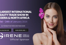 Cosmetica North Africa se tiendra à Alger du 21 au 24 janvier 2026