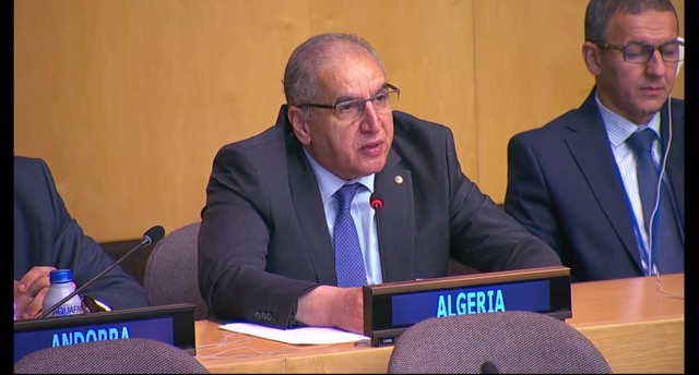 ONU: Magramane met en exergue les efforts et les contributions de l’Algérie à la réforme des Nations unies